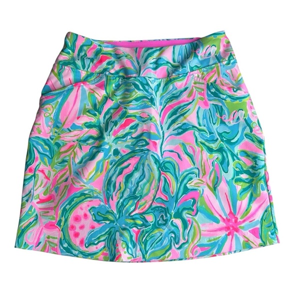 Lilly Pulitzer Dresses & Skirts - Lilly Pulitzer Monica Luxletic Tennis Skort One in a Melon. Size 00
